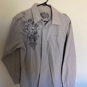 Men’s button up-very good condition